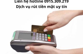Dịch vụ quẹt thẻ tín dụng lấy tiền mặt